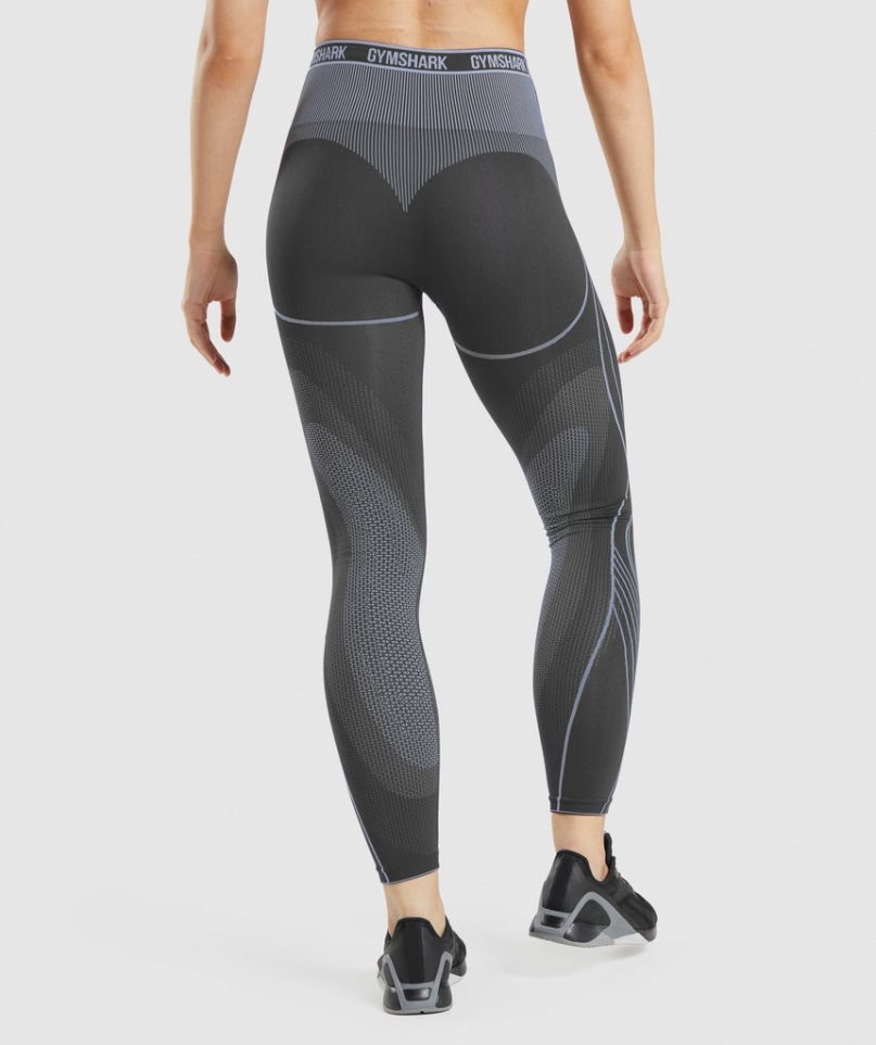 Women's Gymshark Apex Seamless High Rise Leggings Black | NZ 0RYPBN